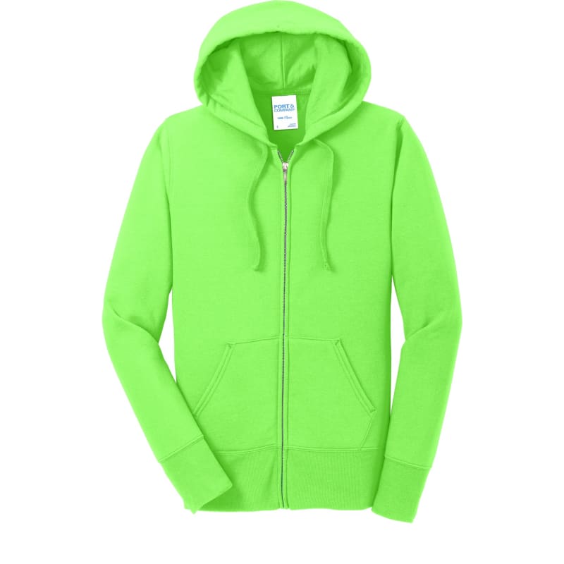 Port & Company Women's Core Fleece Full-Zip Hooded Sweatshirt., custom hoodie or sweatshirt with logo imprint 19