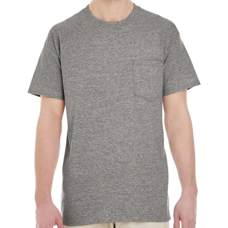 Gildan Unisex Heavy Cotton Pocket T-Shirt 18