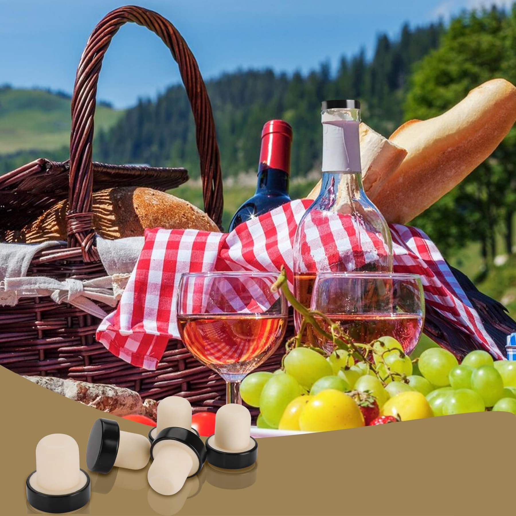 Reusable Wine Bottle Stoppers 9
