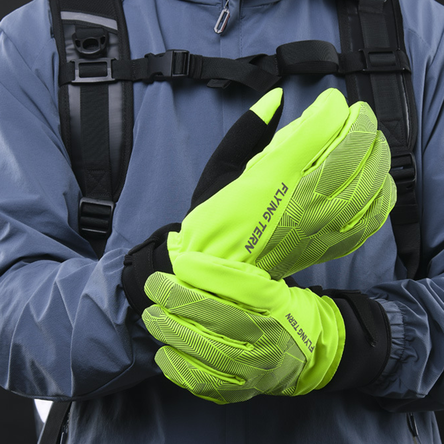 Winter Thermal Touchscreen Waterproof Cycling Gloves 4