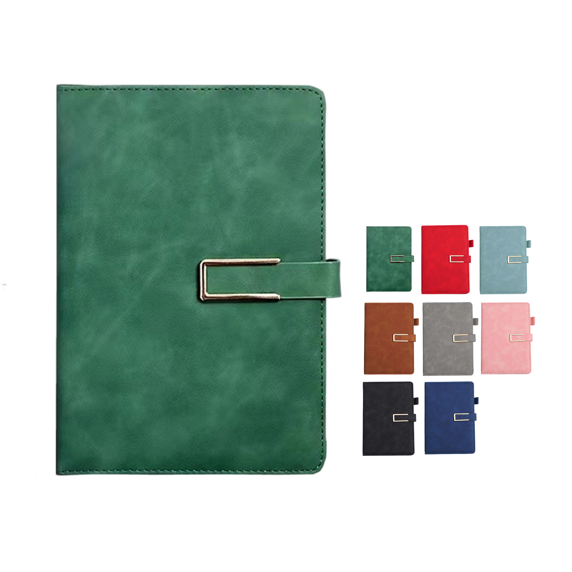 A5 Hardcover Leather Notebook With Lined Paper 200 Pages 17