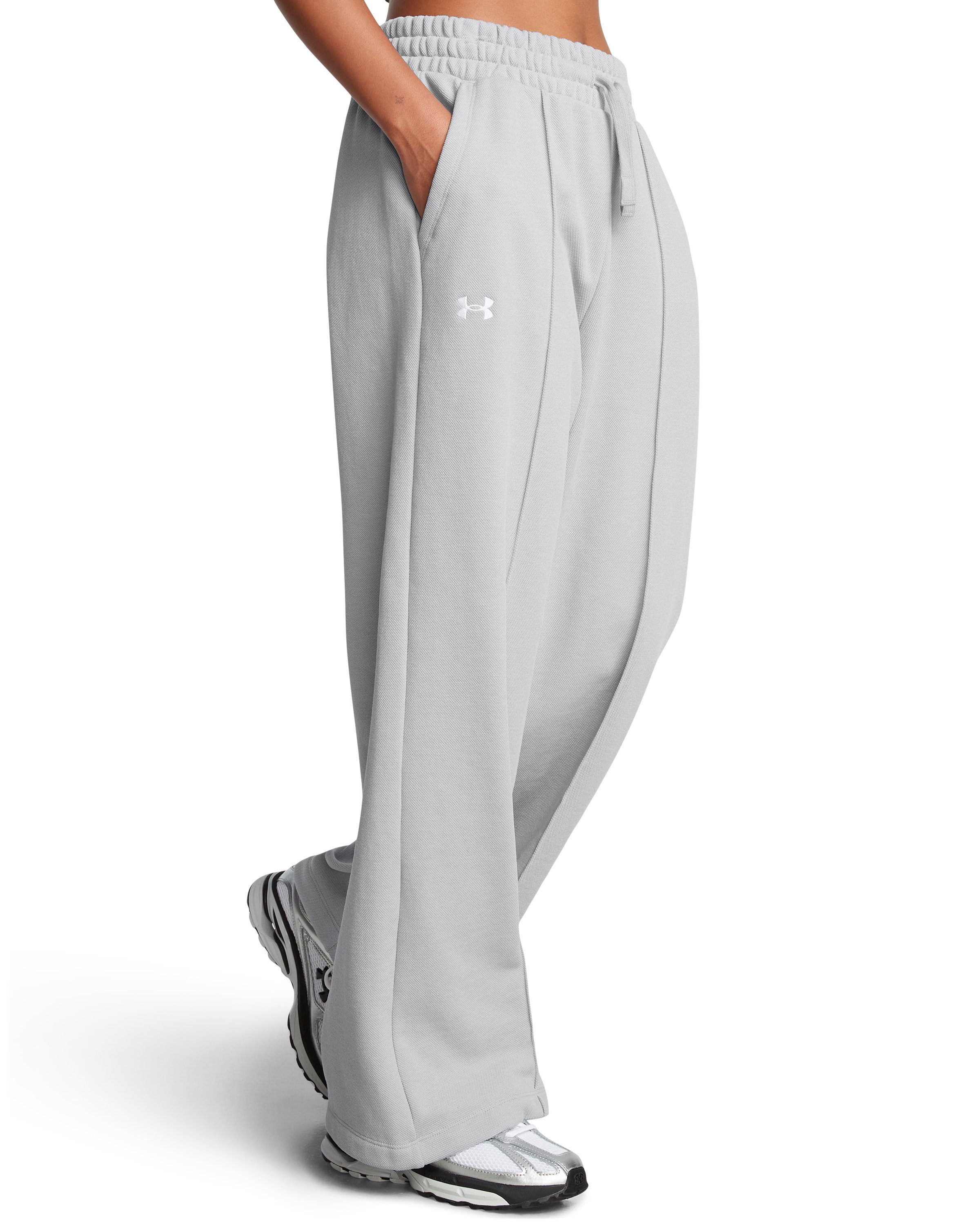 UA Rival Fleece Textured Women's Pants 3