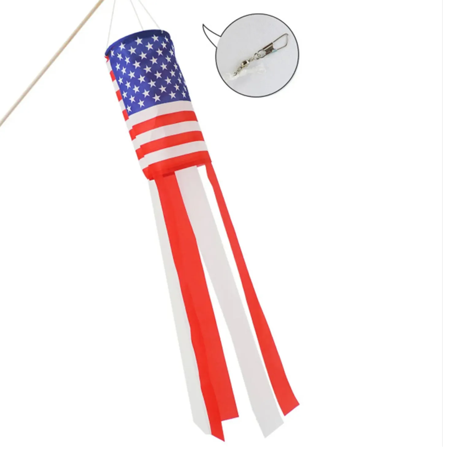 American Independence Day Windpipe Flag 4