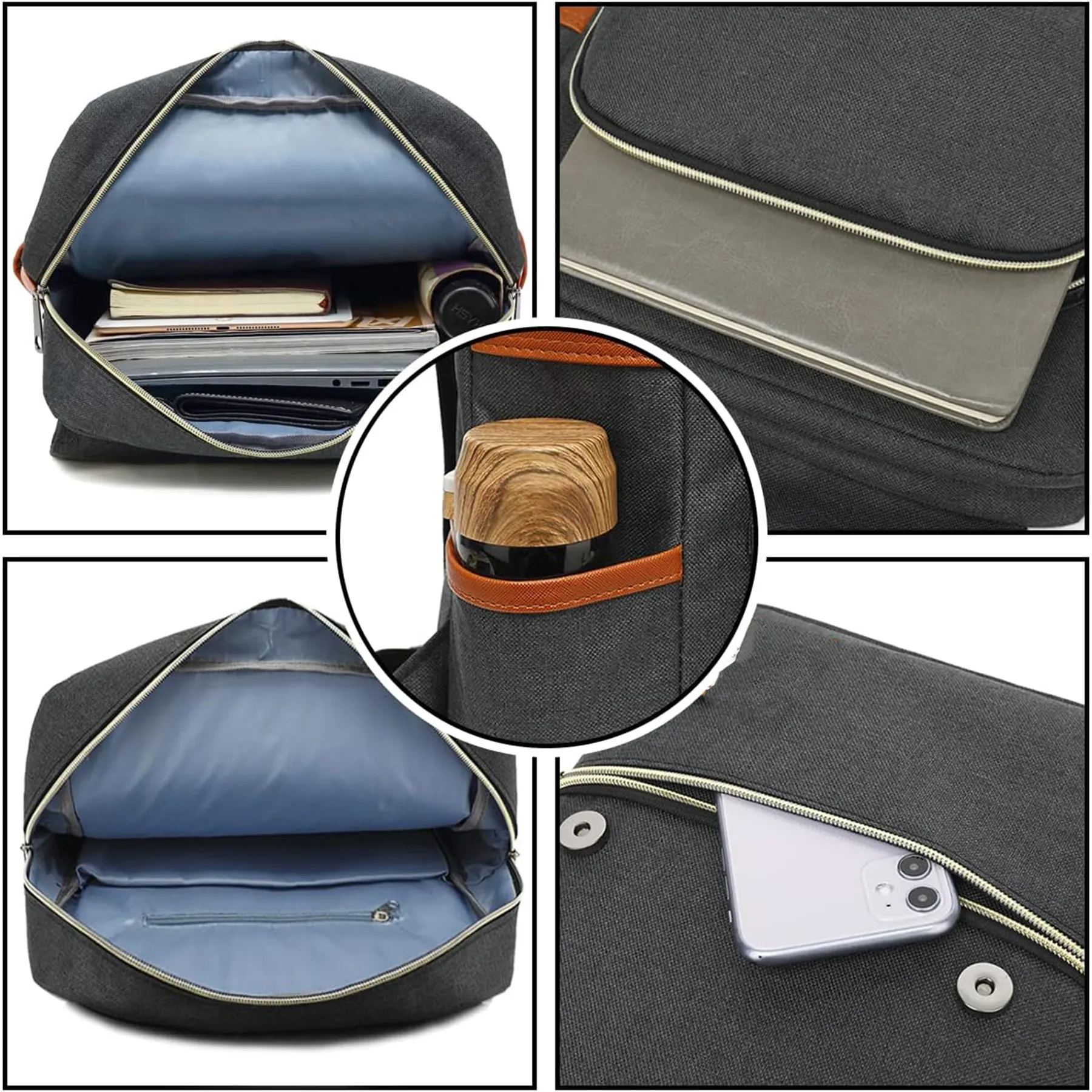 Laptop Backpack With USB Charging Port 1