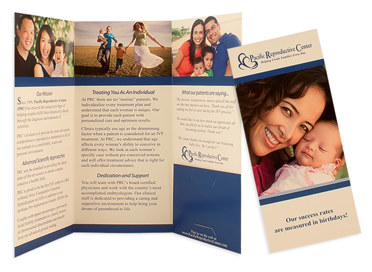 Small Presentation Folders with Three Panels, One Right Pocket 1