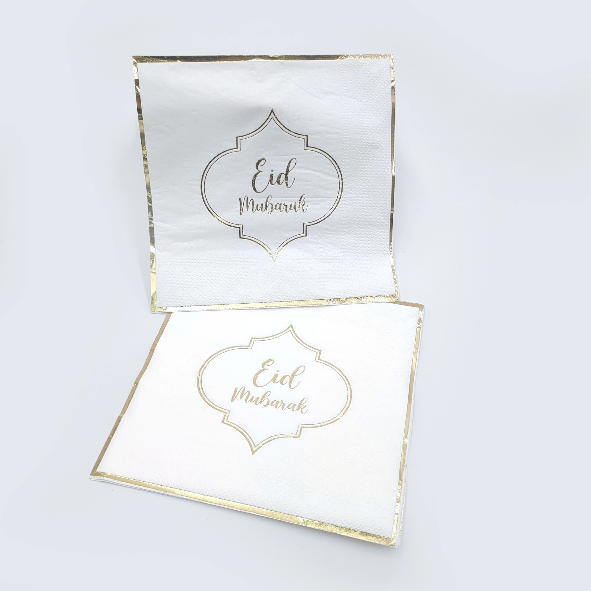 Custom Gold Foil Disposable Paper Napkins 3
