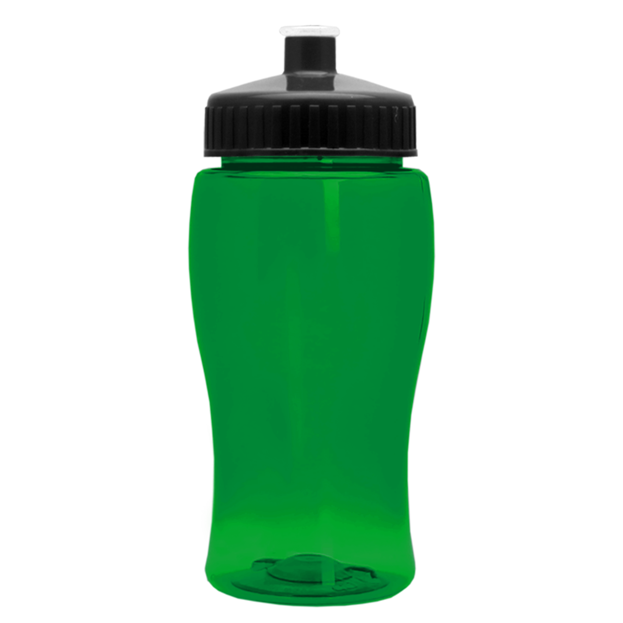 Poly-Pure Jr. - 18 oz. Transparent Bottle with Push pull 6