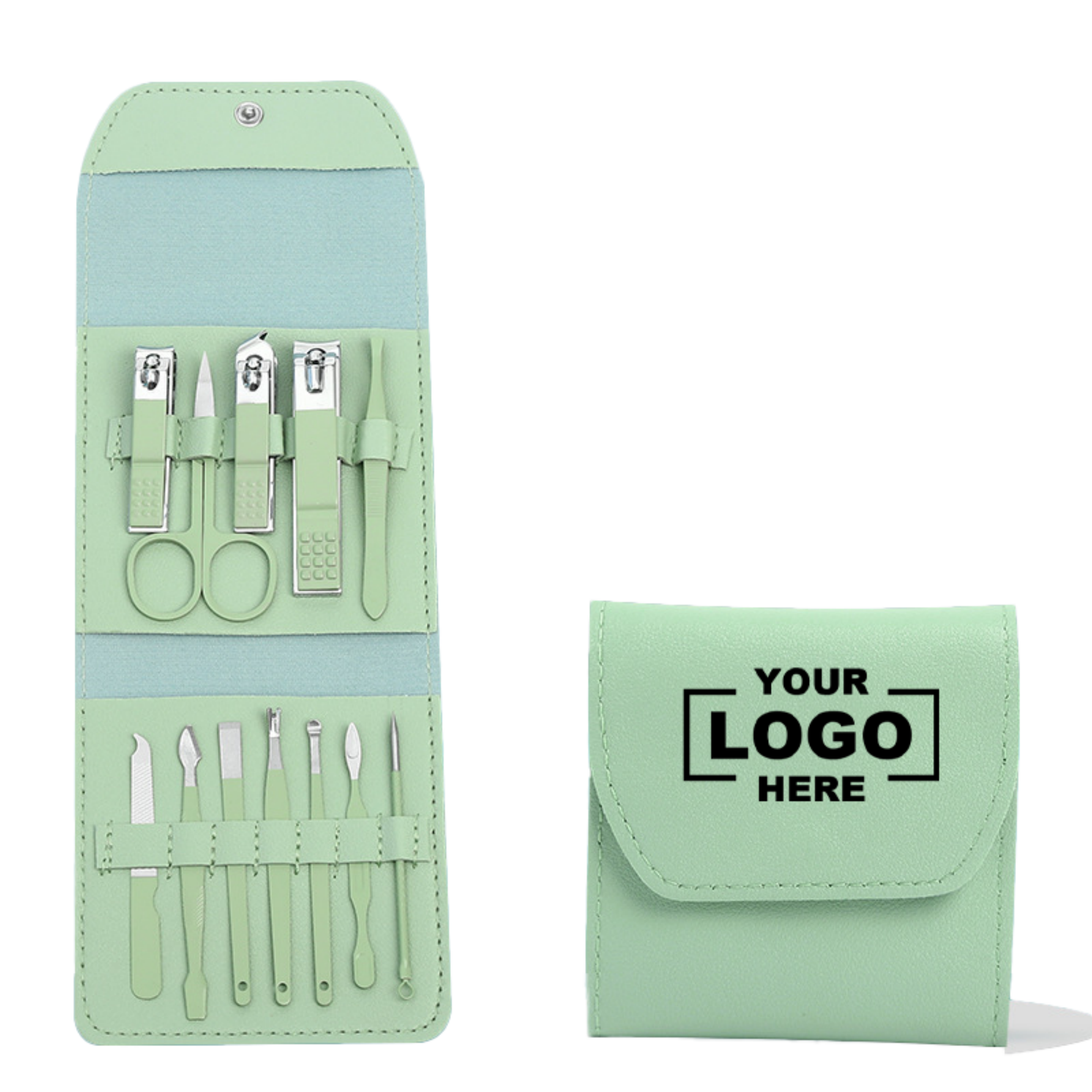 MOQ 10pcs 12 Pcs Manicure Tool Set 4
