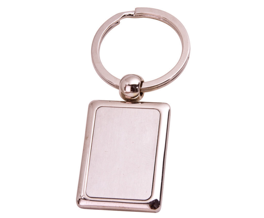 Zinc Keychain- Rectangle