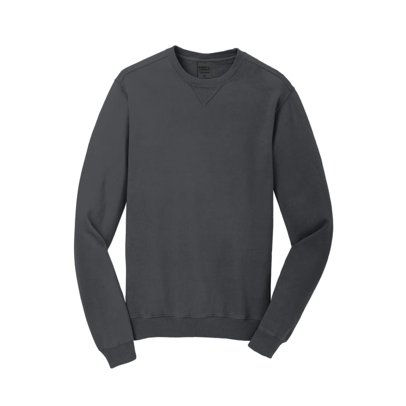 Port & Company Beach Wash Garment-Dyed Crewneck Sweatshirt, custom hoodie or sweatshirt with logo imprint 127