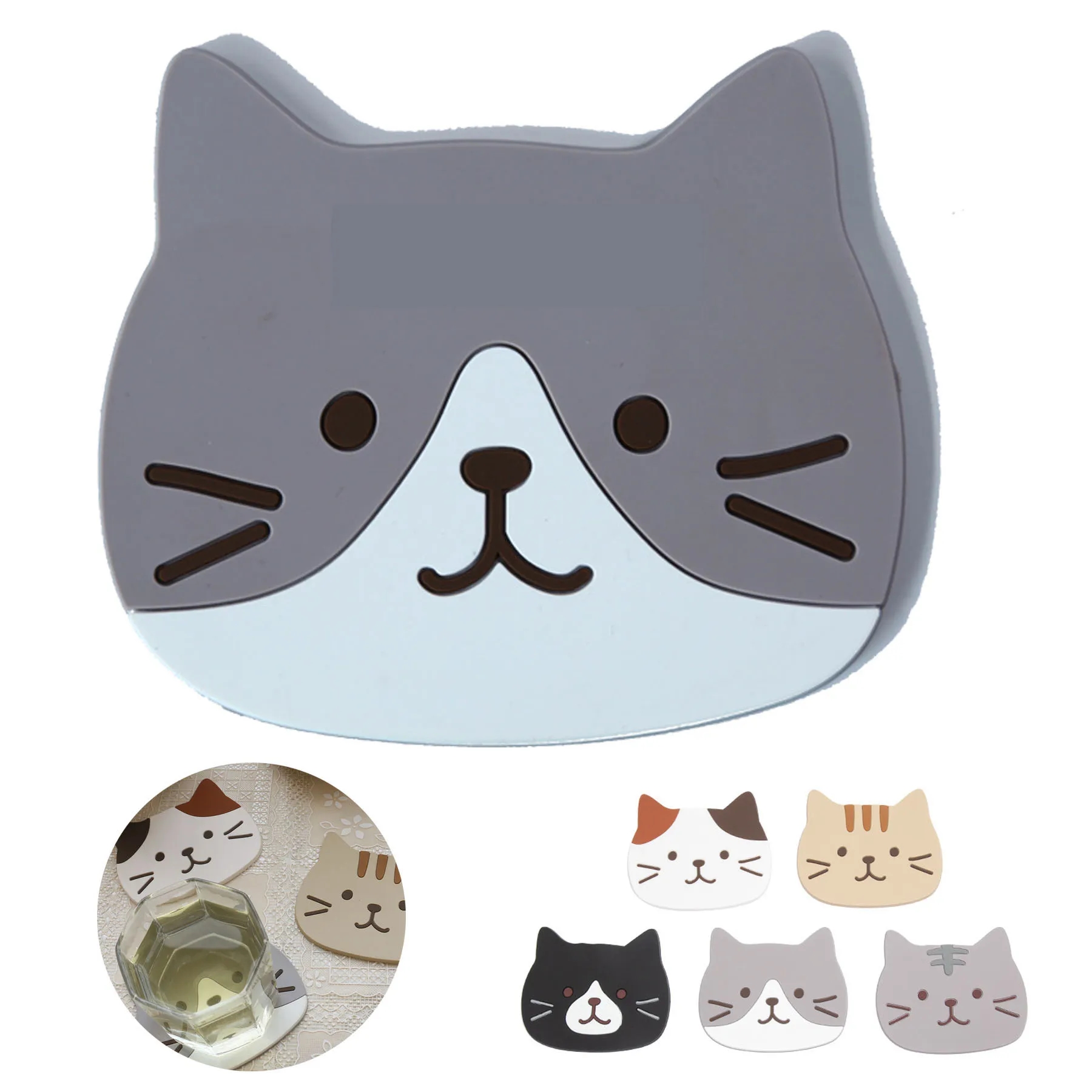 Cat Shaped Coaster 2