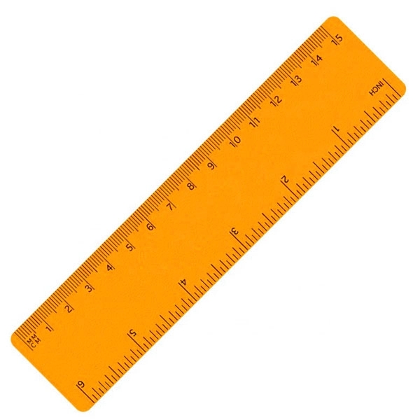 Promotional 6" Plastic Ruler 7