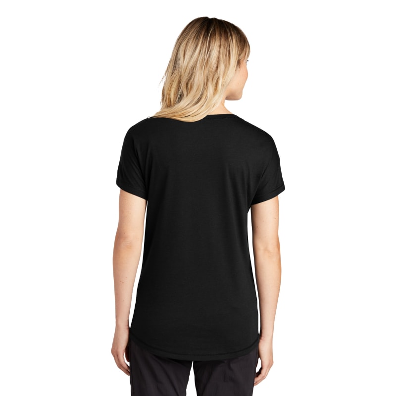 Sport-Tek Women's PosiCharge Tri-Blend Wicking Dolman Tee. 9