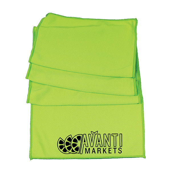 17 oz. Co-Poly Bottle with Cooling Towel 17