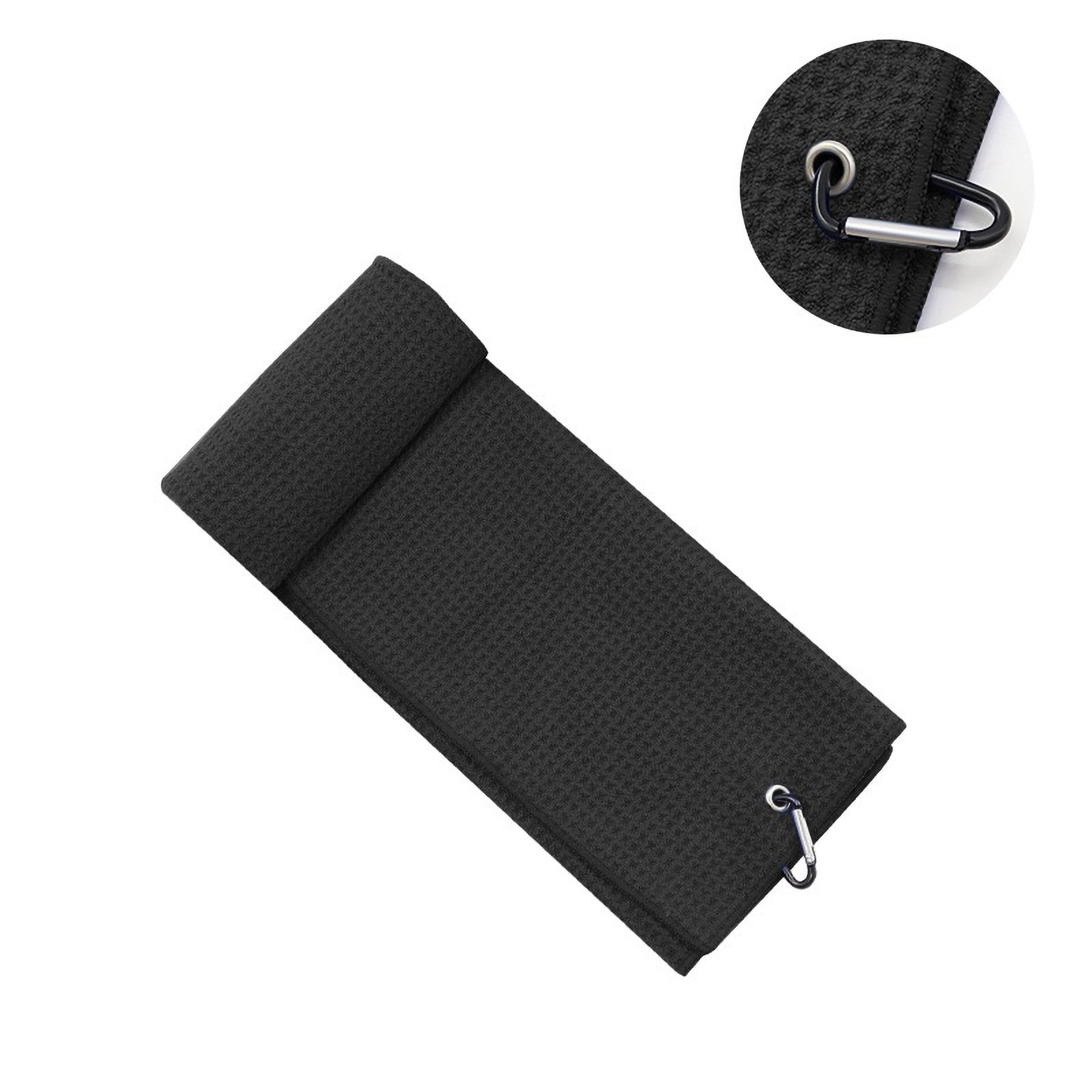 Waffle Pattern Golf Towel 1