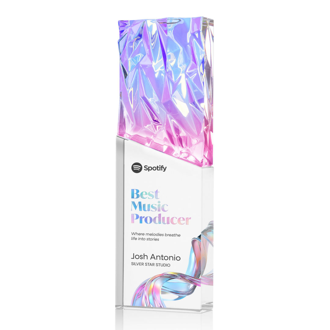 Ophelia VividPrint™ Award - Clear 6