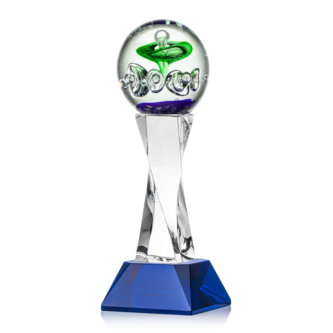 Aquarius Award on Langport Base - Blue 4