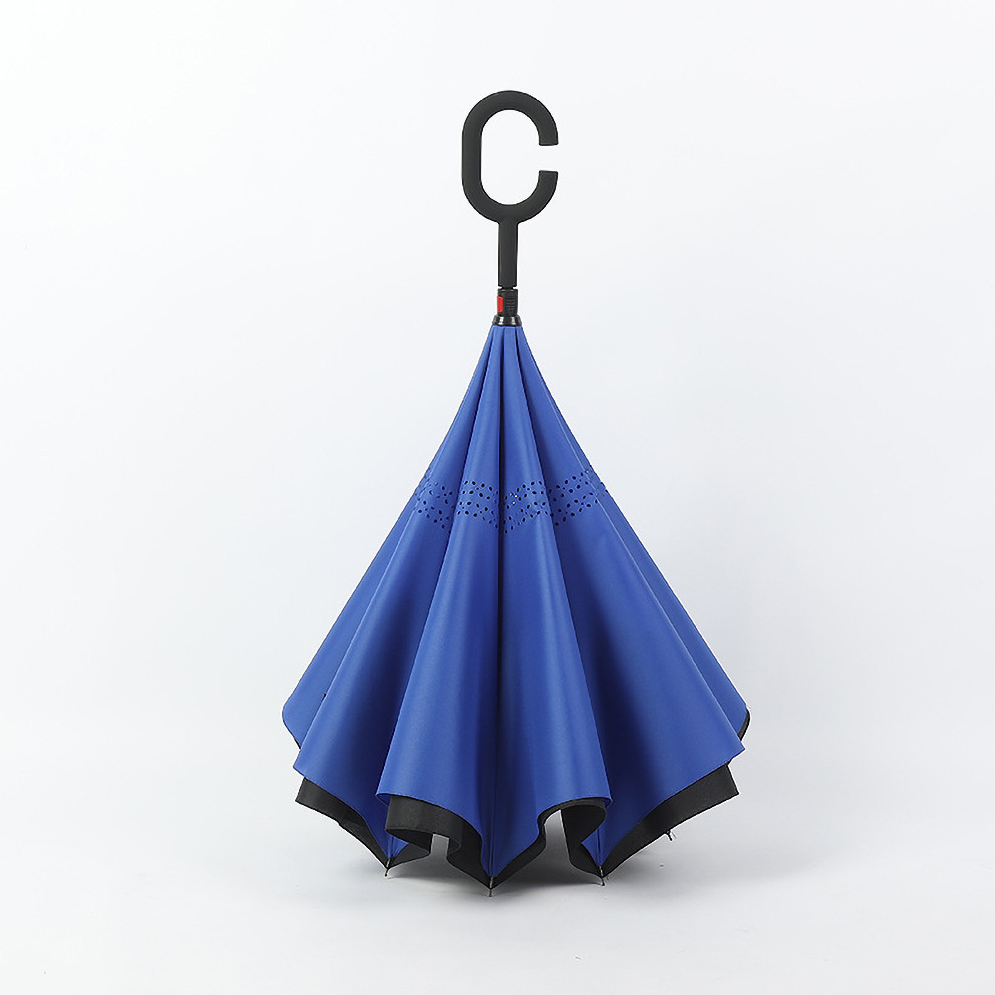 Large C-Handle Reverse Inverted Double Umbrella 10