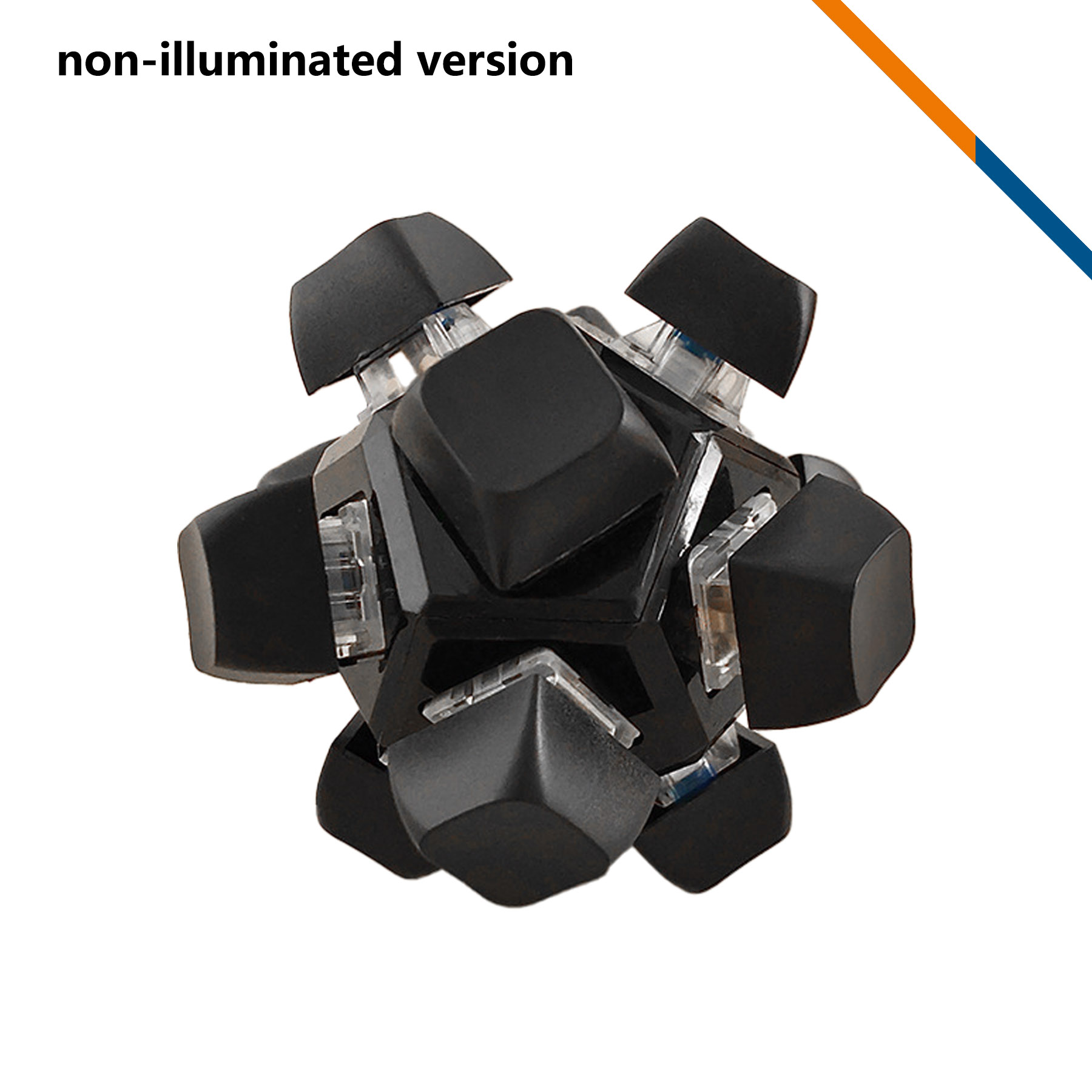 Sooti 12-Key Keyboard Fidget 4