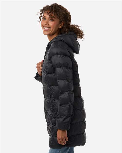 Women's Poly-filled 3/4 Length Coat - W26720 8