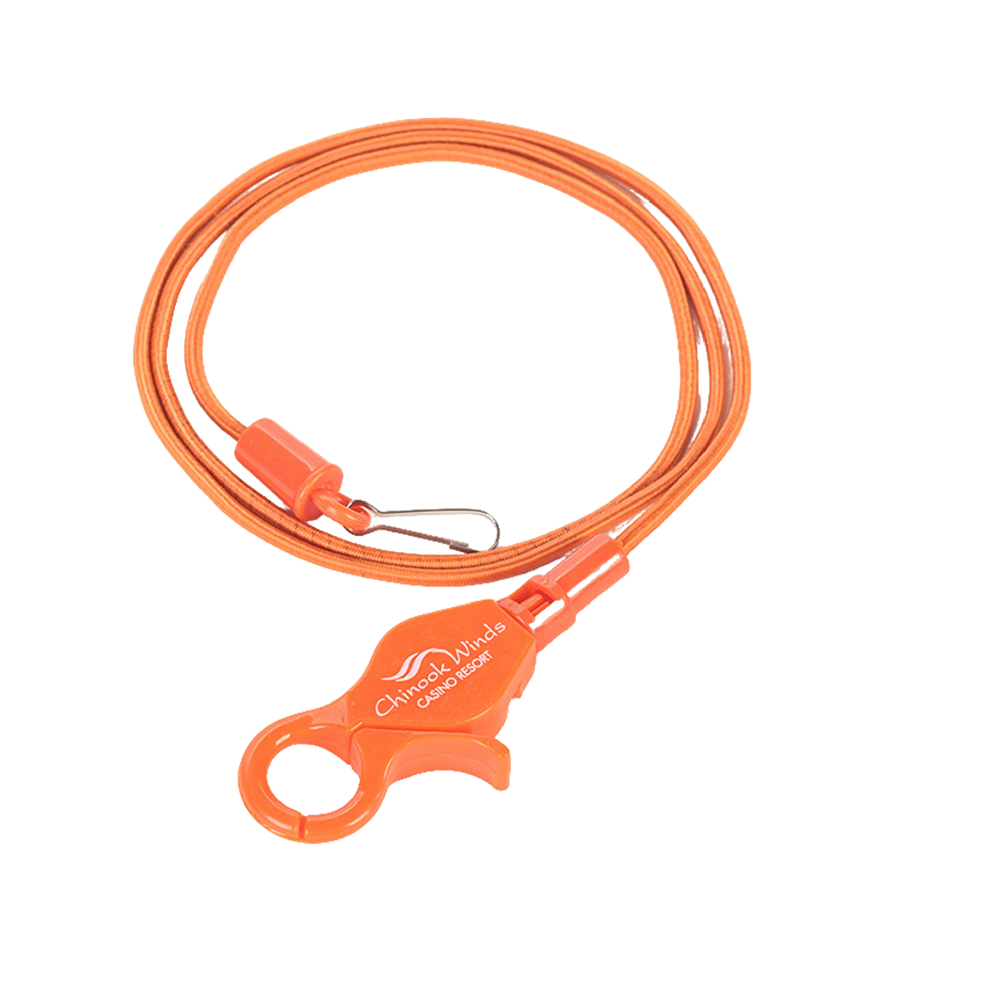 Elastic Bungee Cord Card Holder With Lobster Claw 20" 7