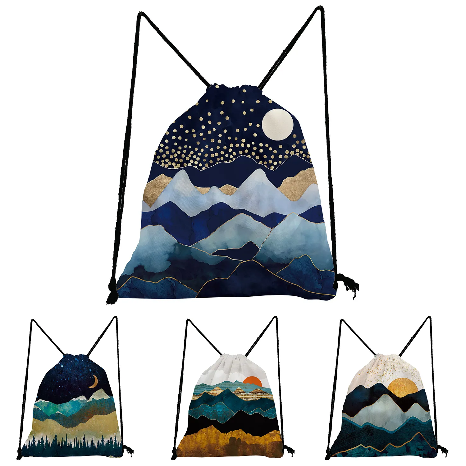 Polyester Drawstring Bag 7