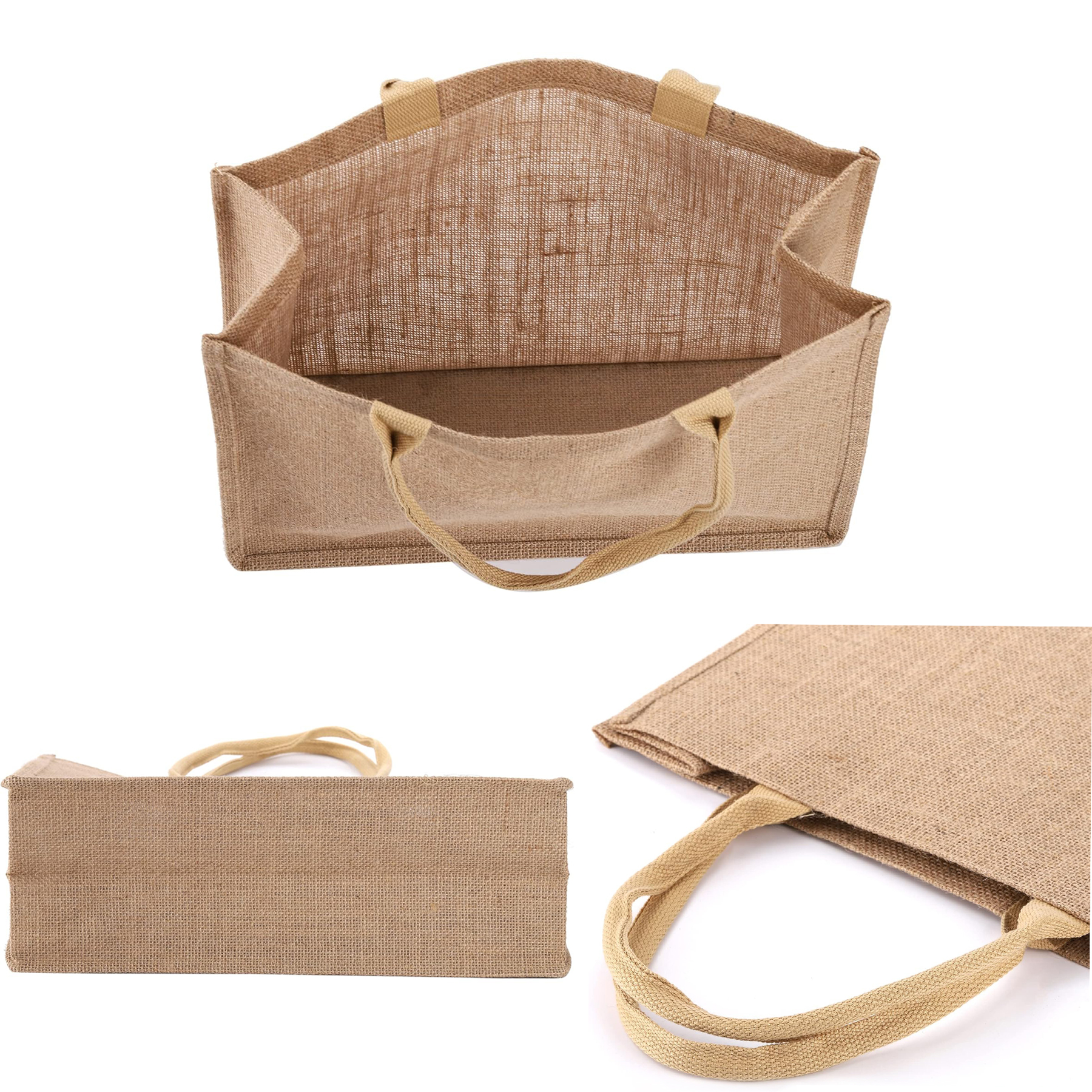 Jute Tote Bag, custom tote bag with logo imprint 2