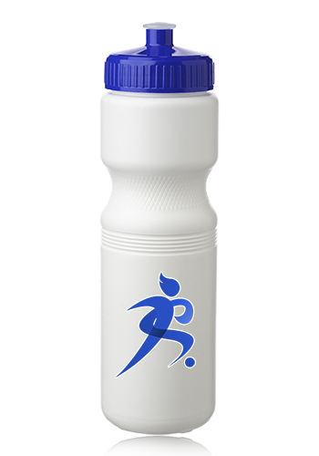 28 oz. Plastic Water Bottles with Push Cap 28