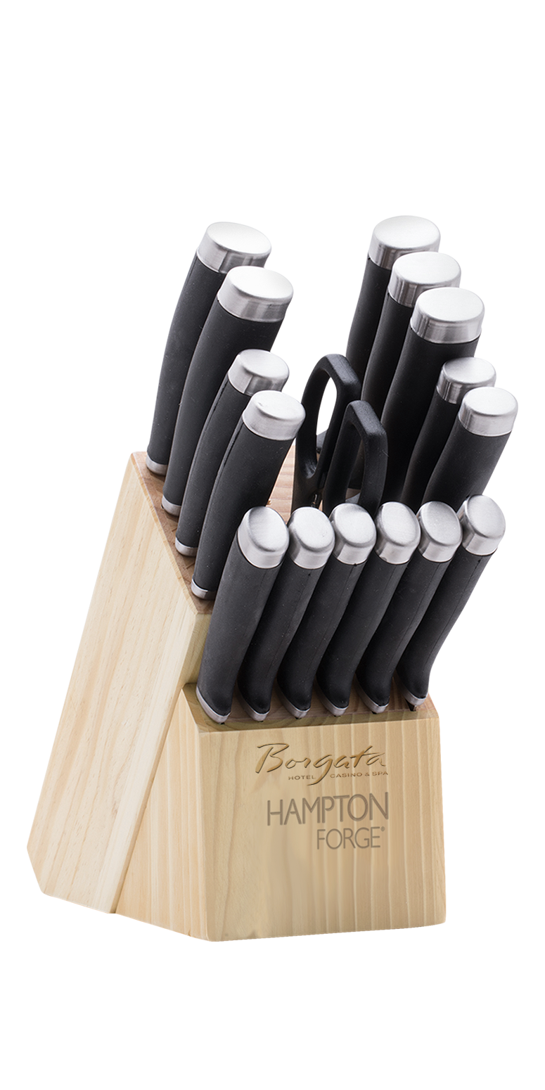 Hampton Forge® Epicure 17 Piece Cutlery Block Set 9