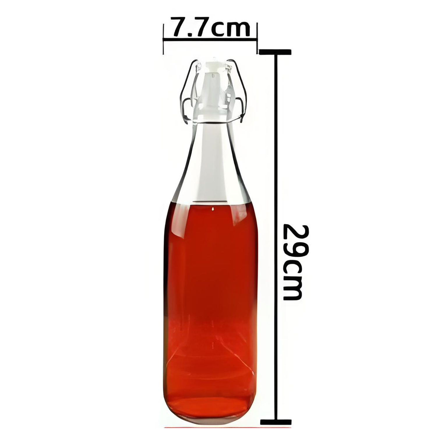 25OZ Sealed Glass Bottle with a Buckle 5
