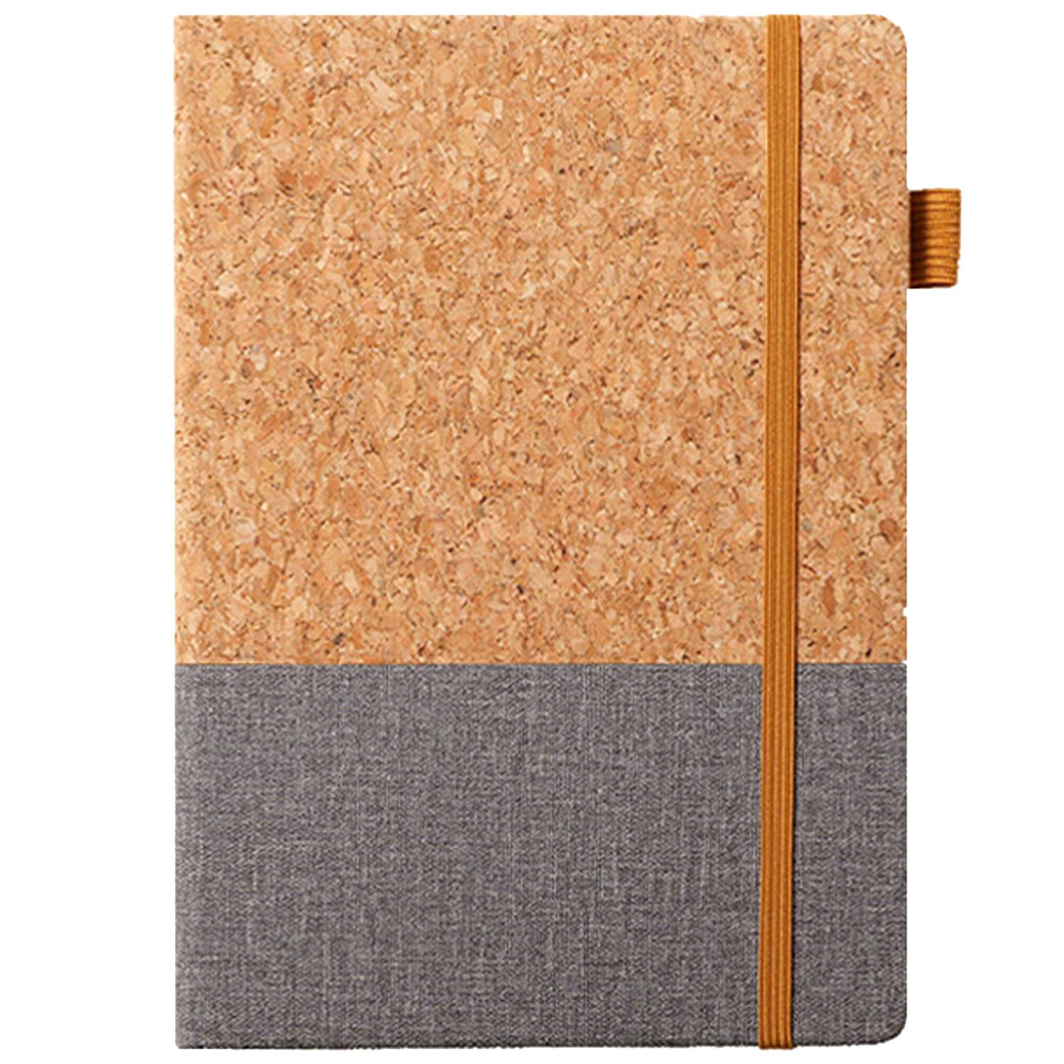 A5 Wood Grain Wheat Straw Notebook 6