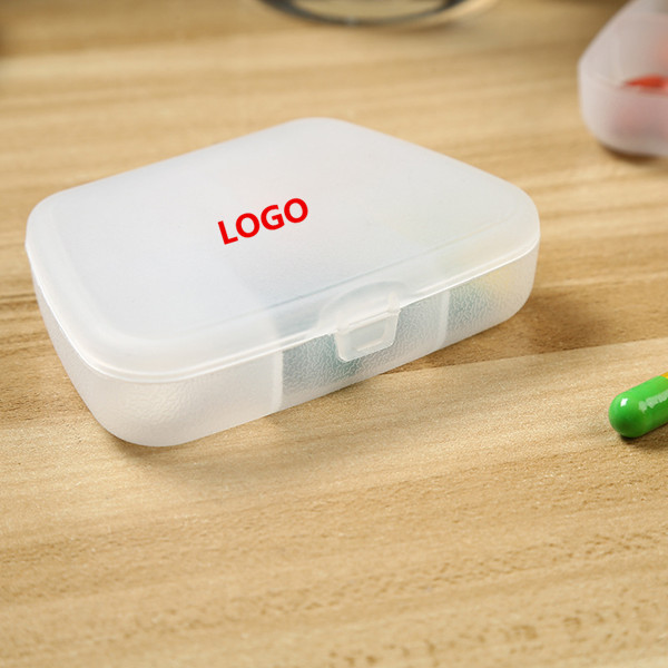 5 compartments transparent pill box 2