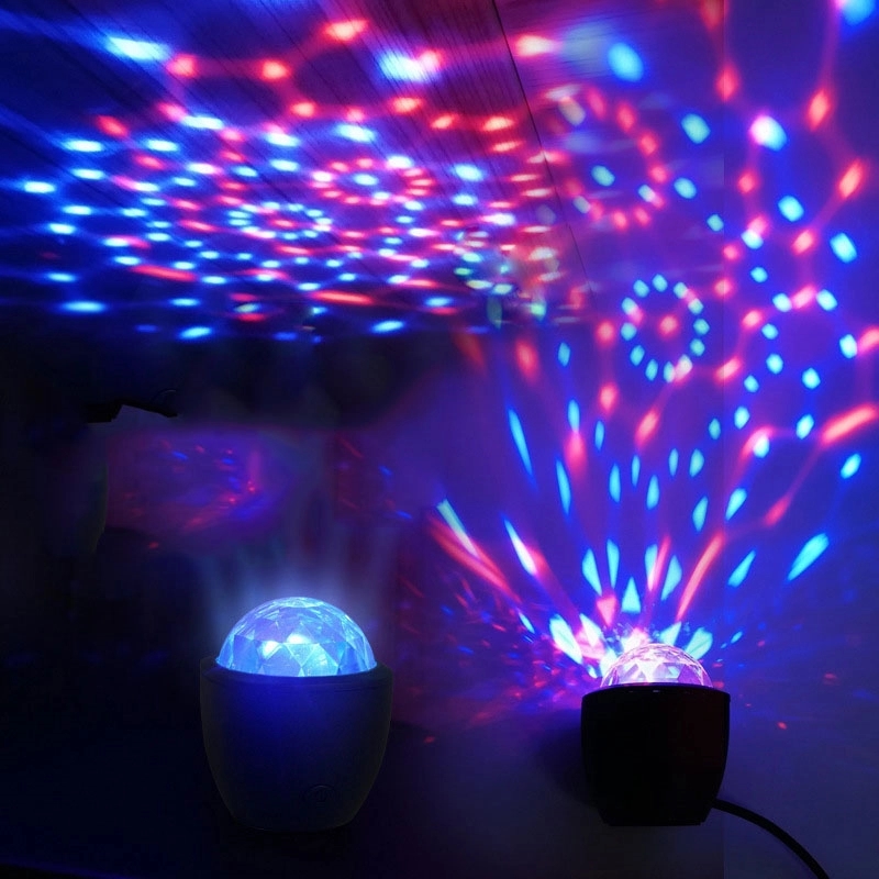 USB Mini DJ Voice Control Light 4