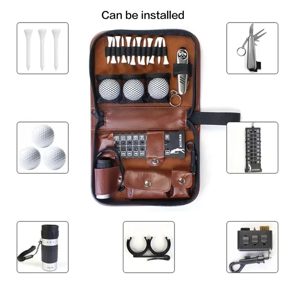 Black Golf Utility Pouch - Premium Organizer Bag 1