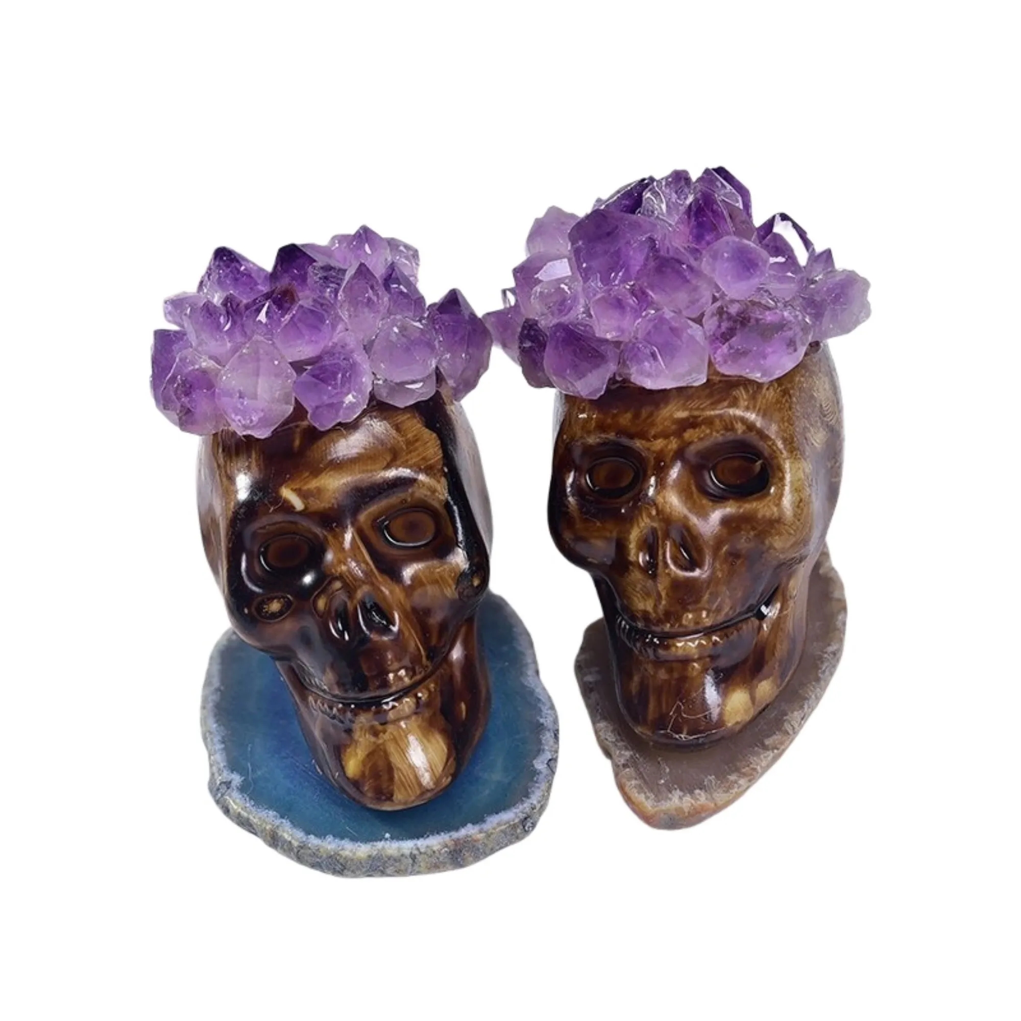 Crystal Mini Skull Halloween Ornament 2