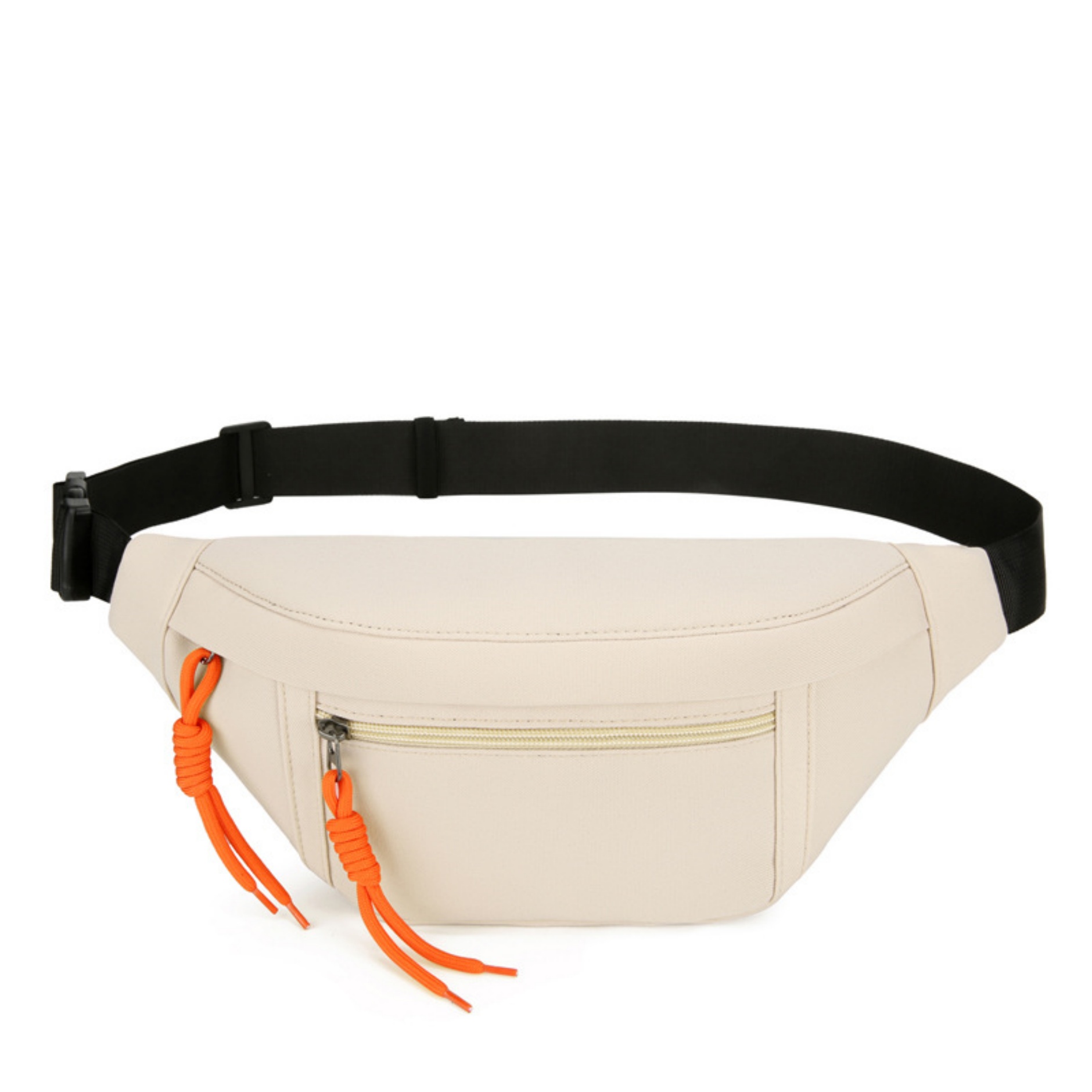 Large Crossbody Fanny Pack with 3 Zipper Pockets 9