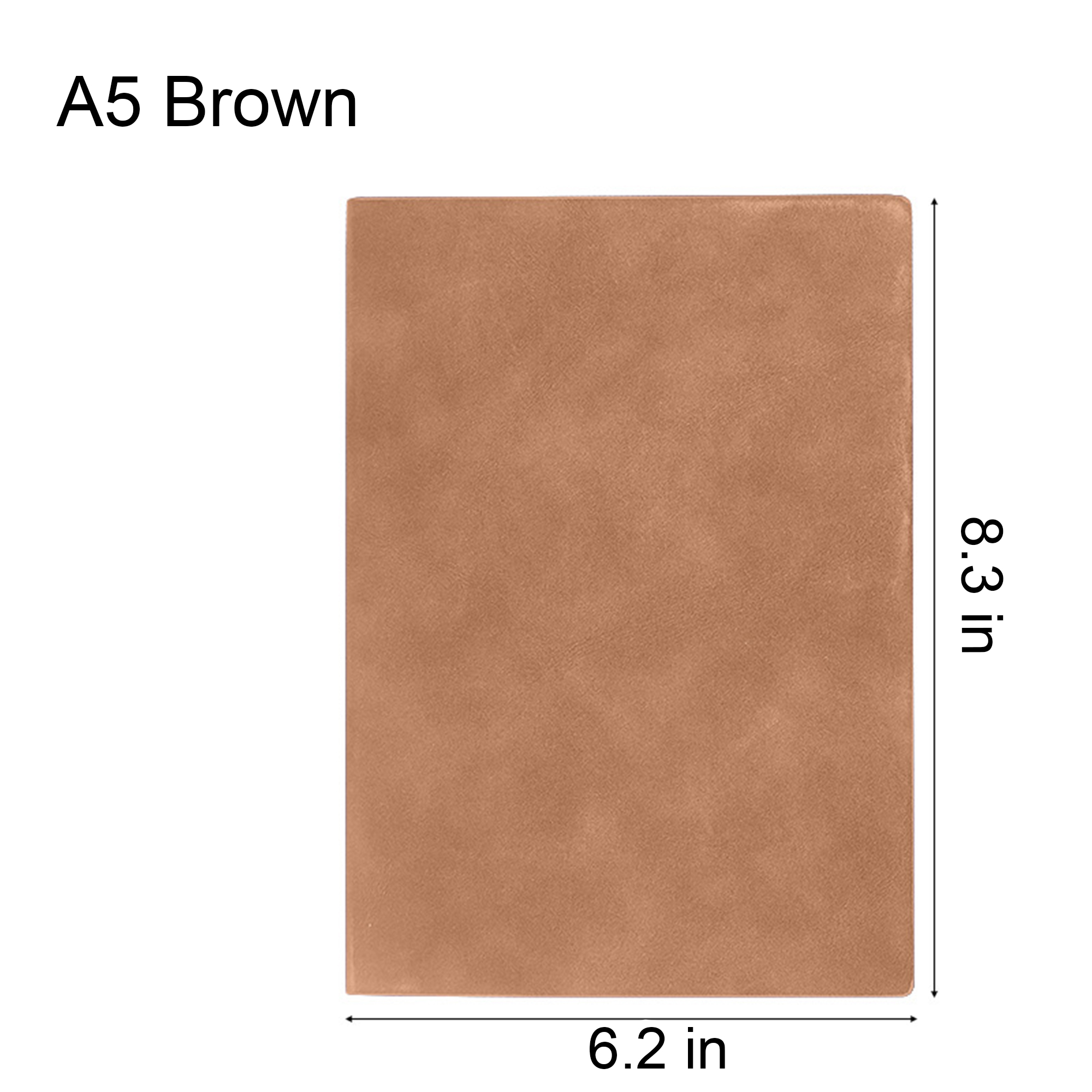 A5 Soft Cover Faux Leather Notebook 2
