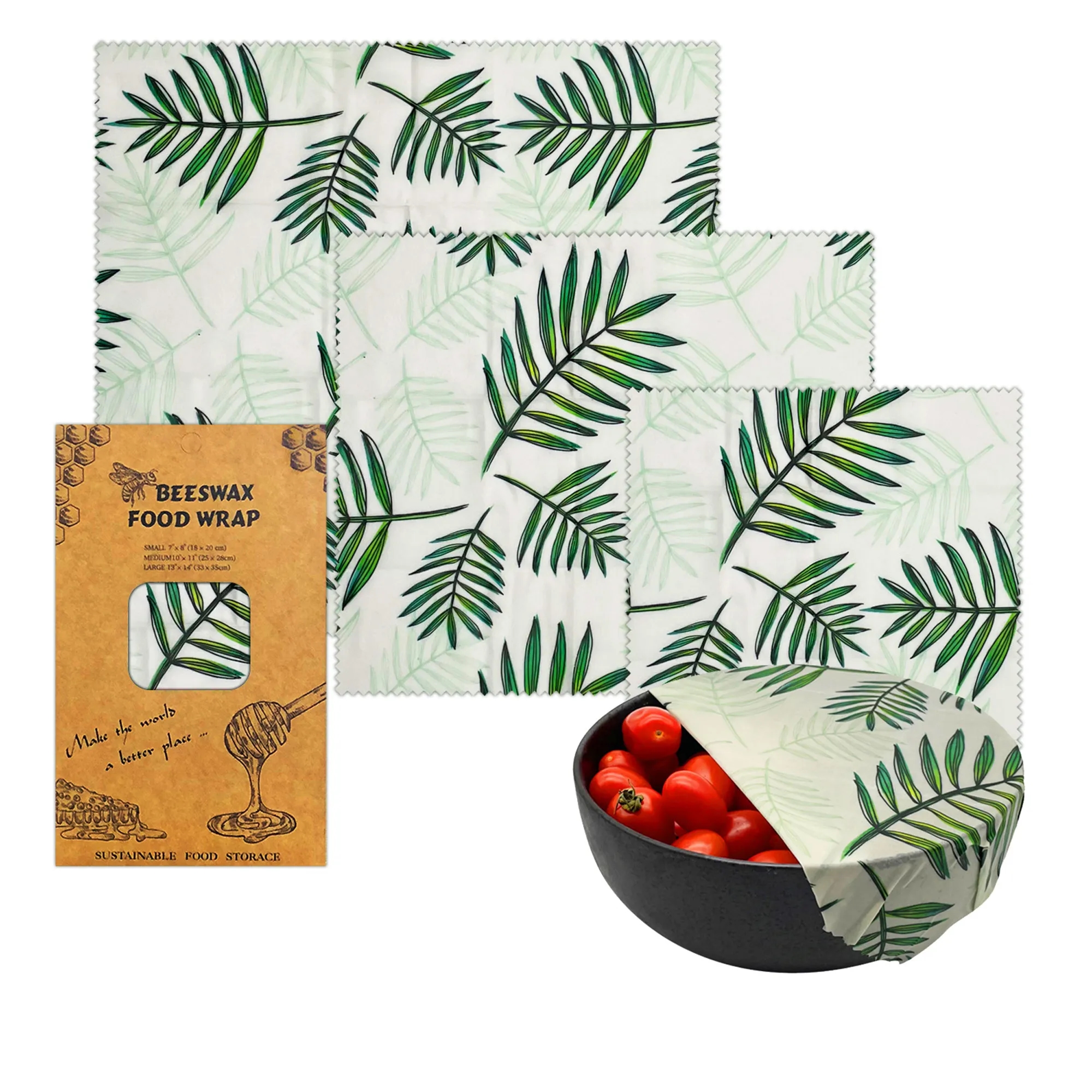 Reusable Beeswax Food Wraps Wax Cloth 9