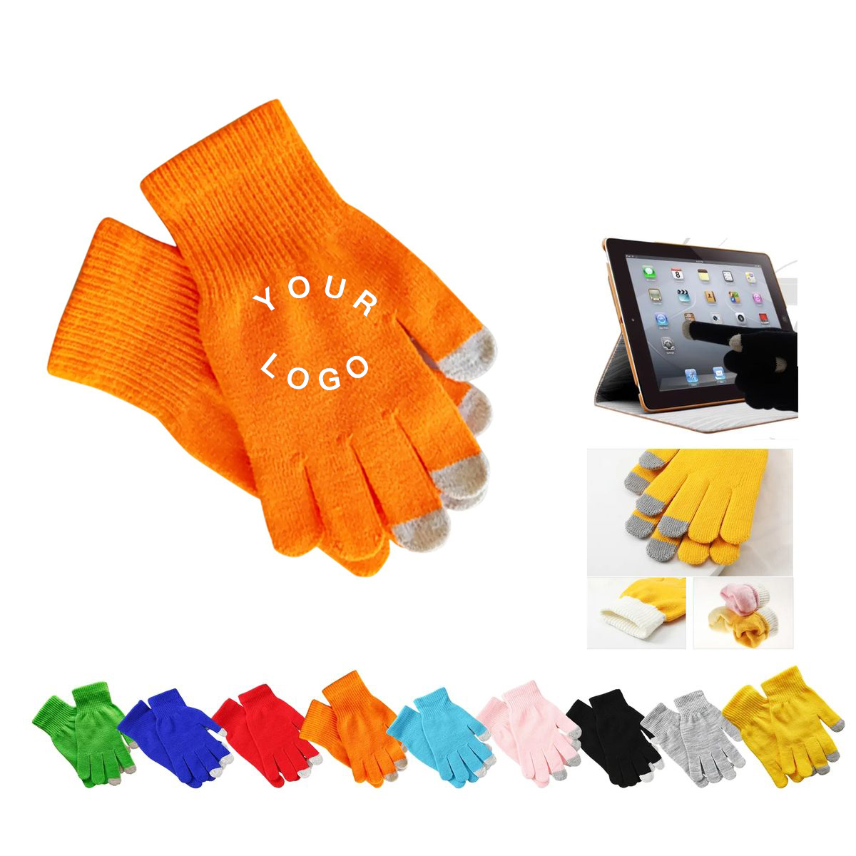 Cold Weather Gloves with Smart Device Control 2