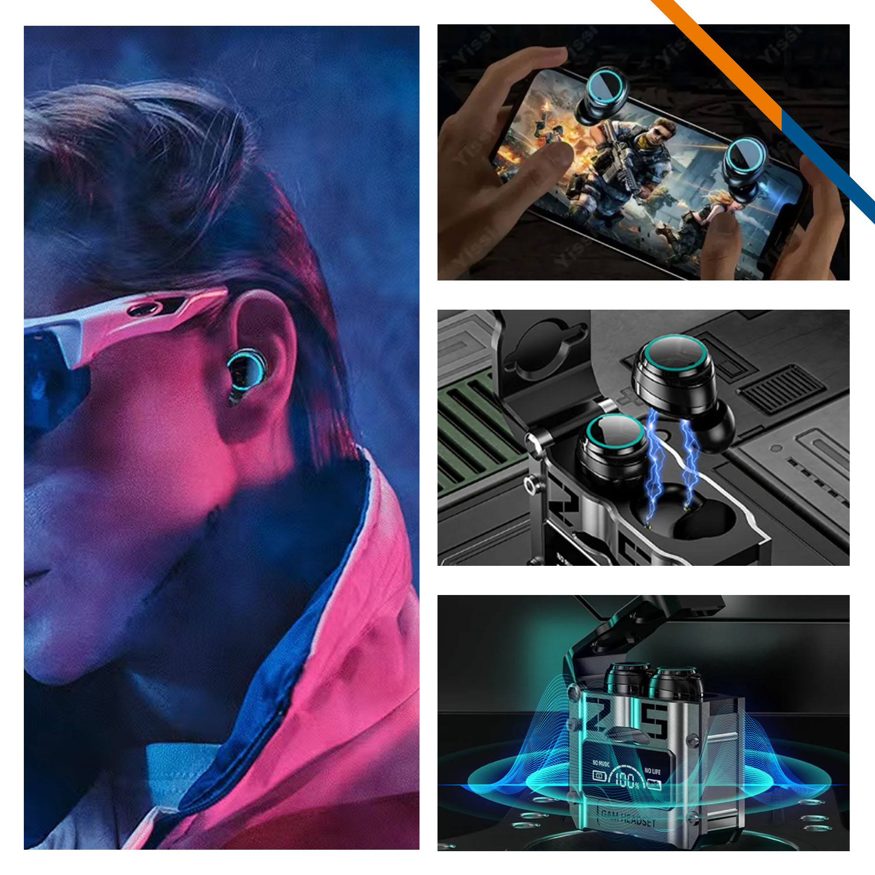 Sidney Bluetooth Earbuds 2