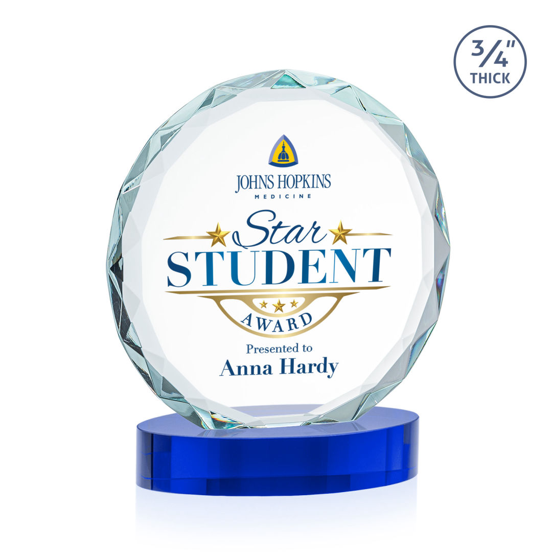 Centura VividPrint™ Award on Alberton Base - Blue 5