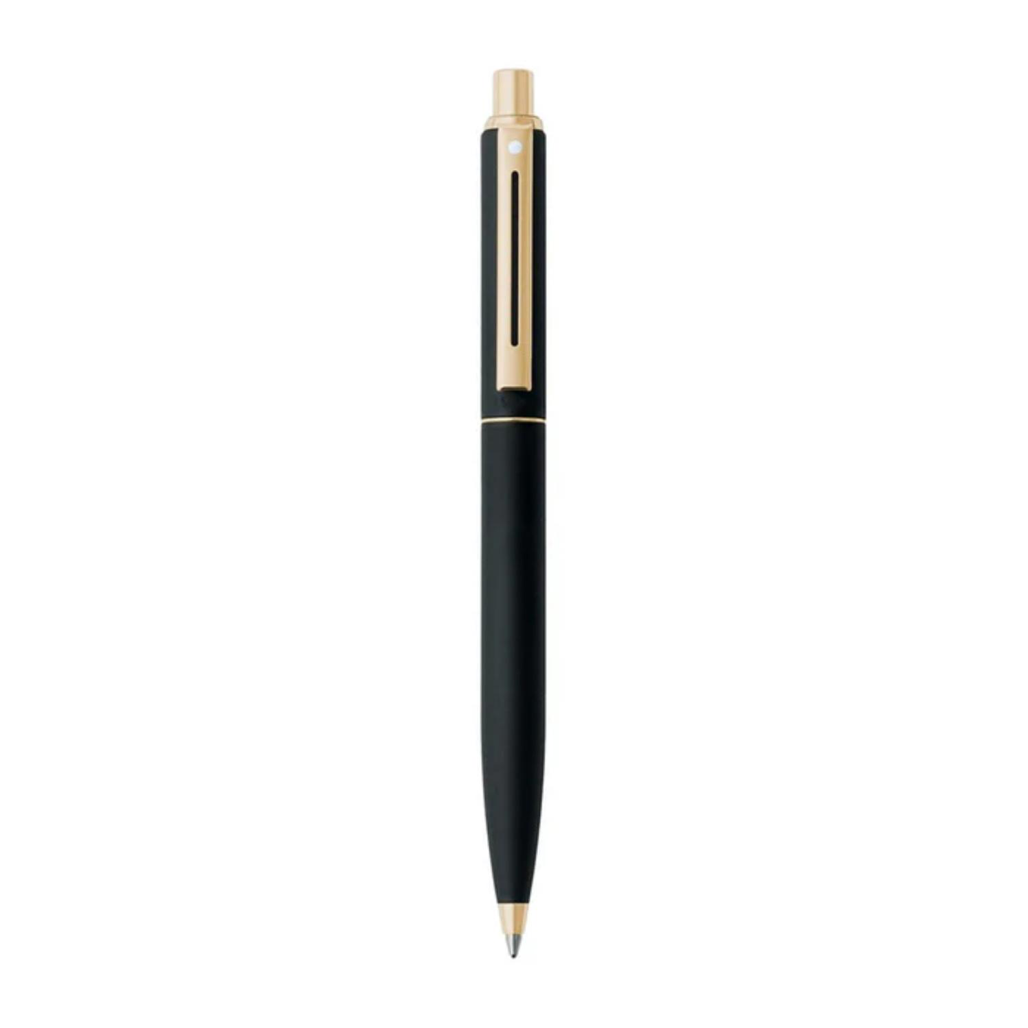 SHEAFFER® Sentinel 327 Matte Black Gold Trim Executive Ballpoint Pen w/ Gift Box 4