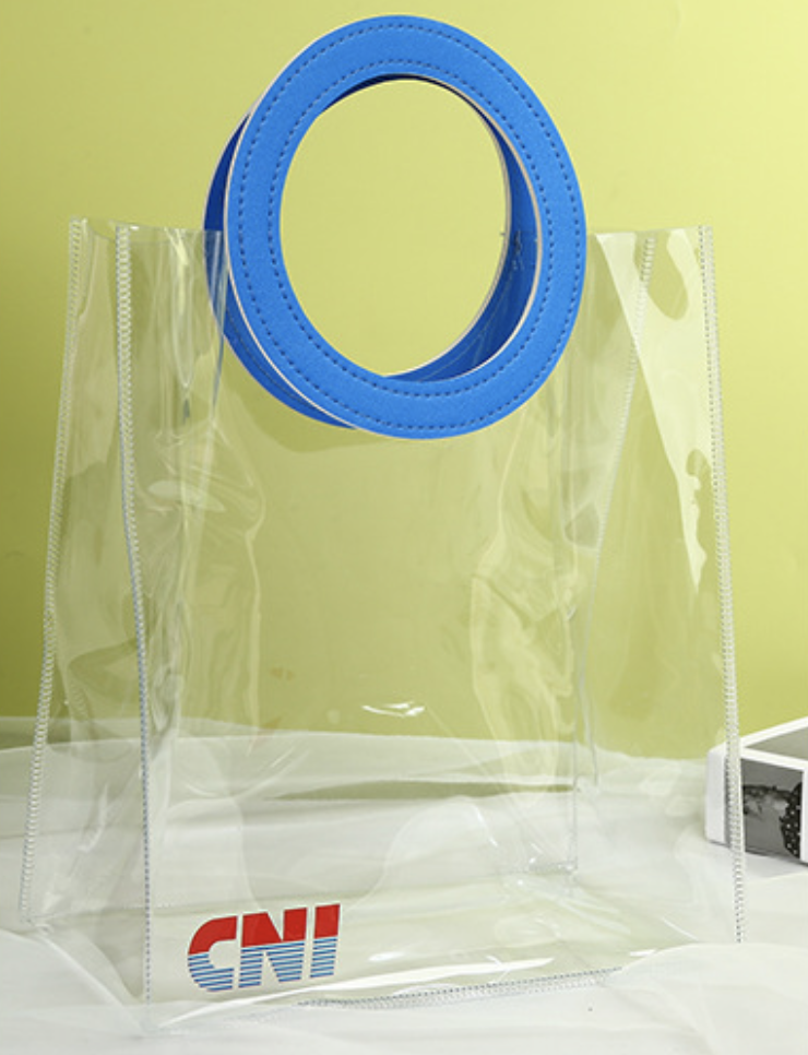 Round Handle Clear Handbag 7