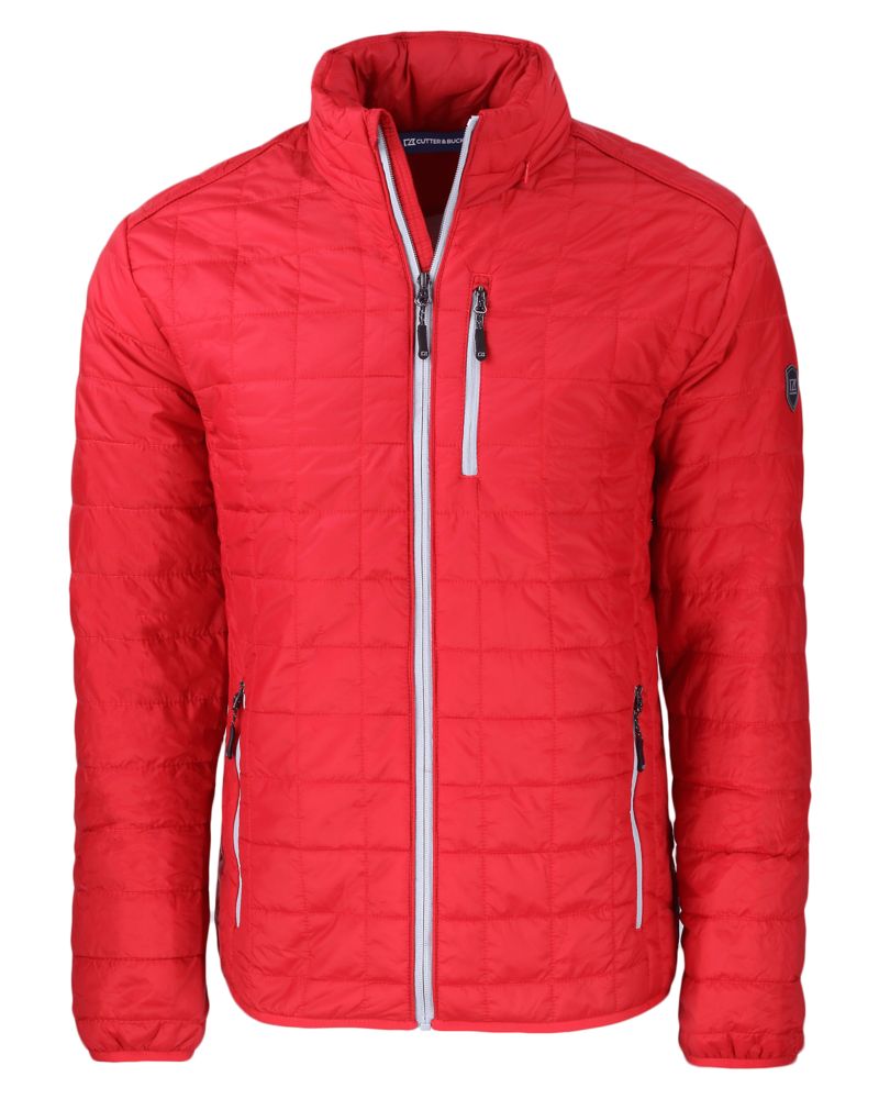 Cutter & Buck Rainier Recycled Insulated Puffer Mens Full Zip Jacket 44