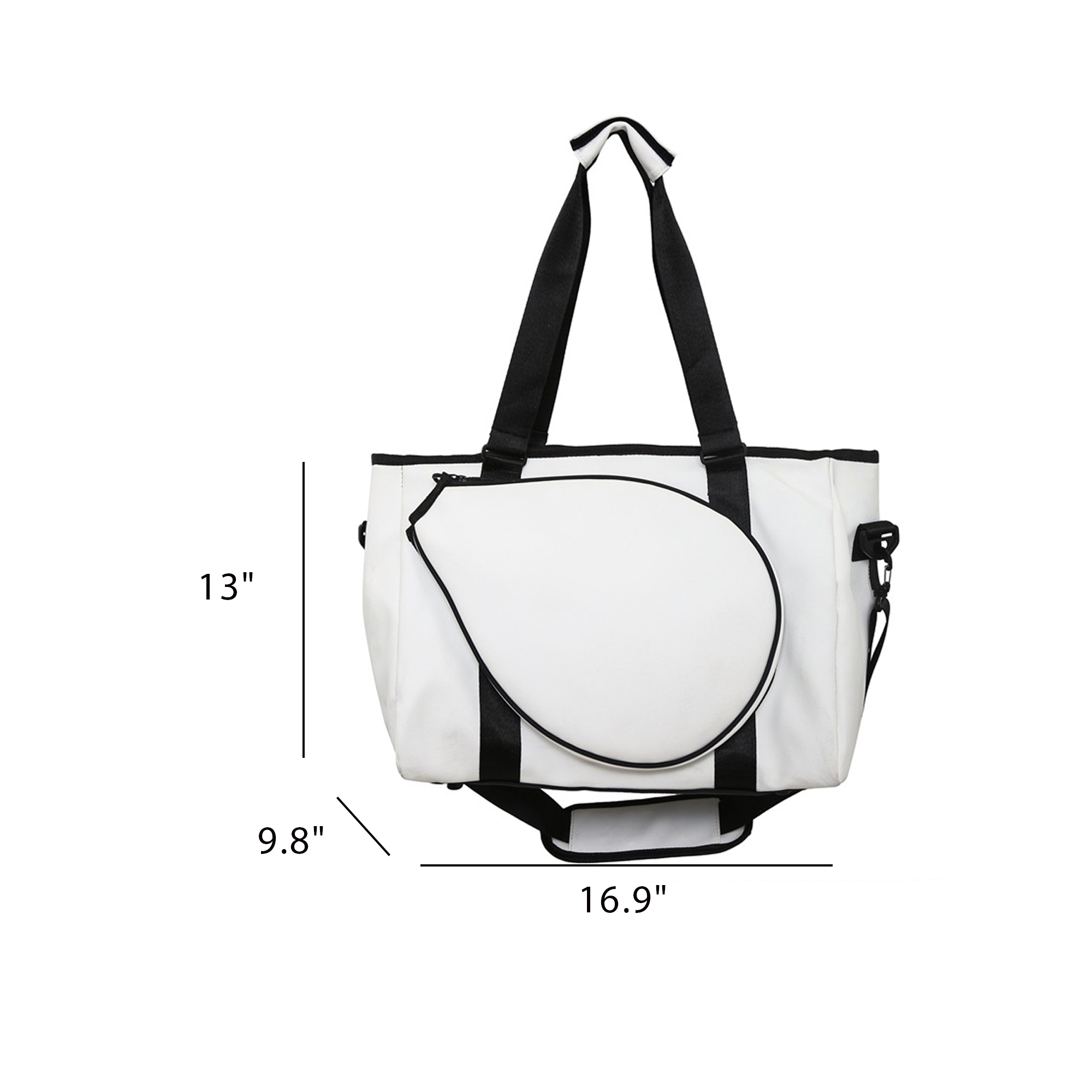 Tennis Pickleball Racquet Shoulder Bag 4
