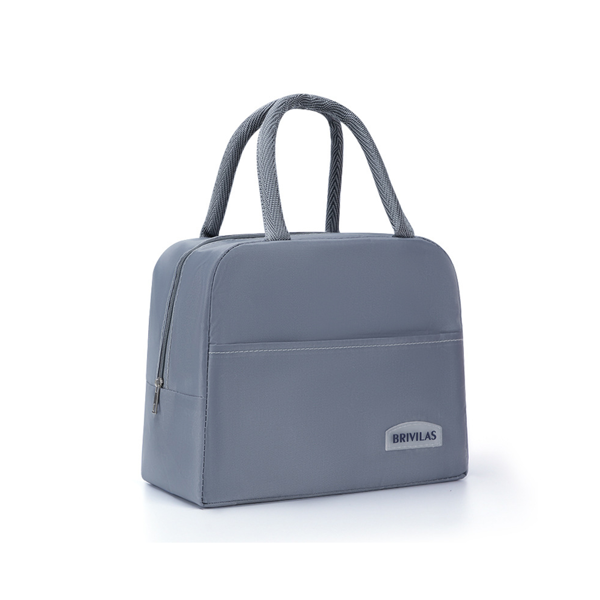 PU Triple Layer Insulated Waterproof Travel Lunch Bag 7