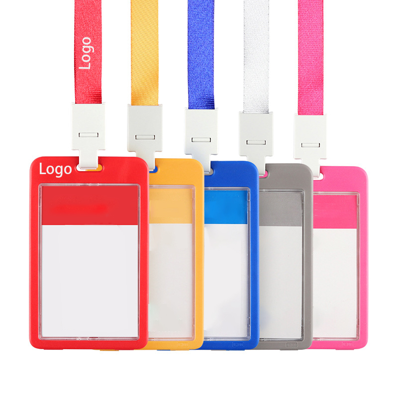Two-Sided ID Card Badge Holder with Lanyard 4