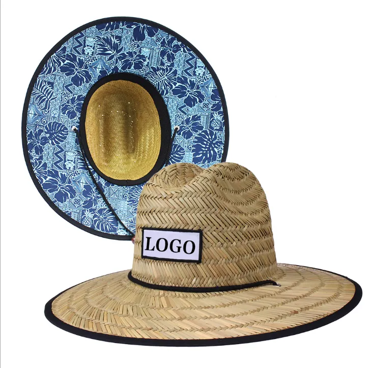 Straw Lifeguard Hat 1