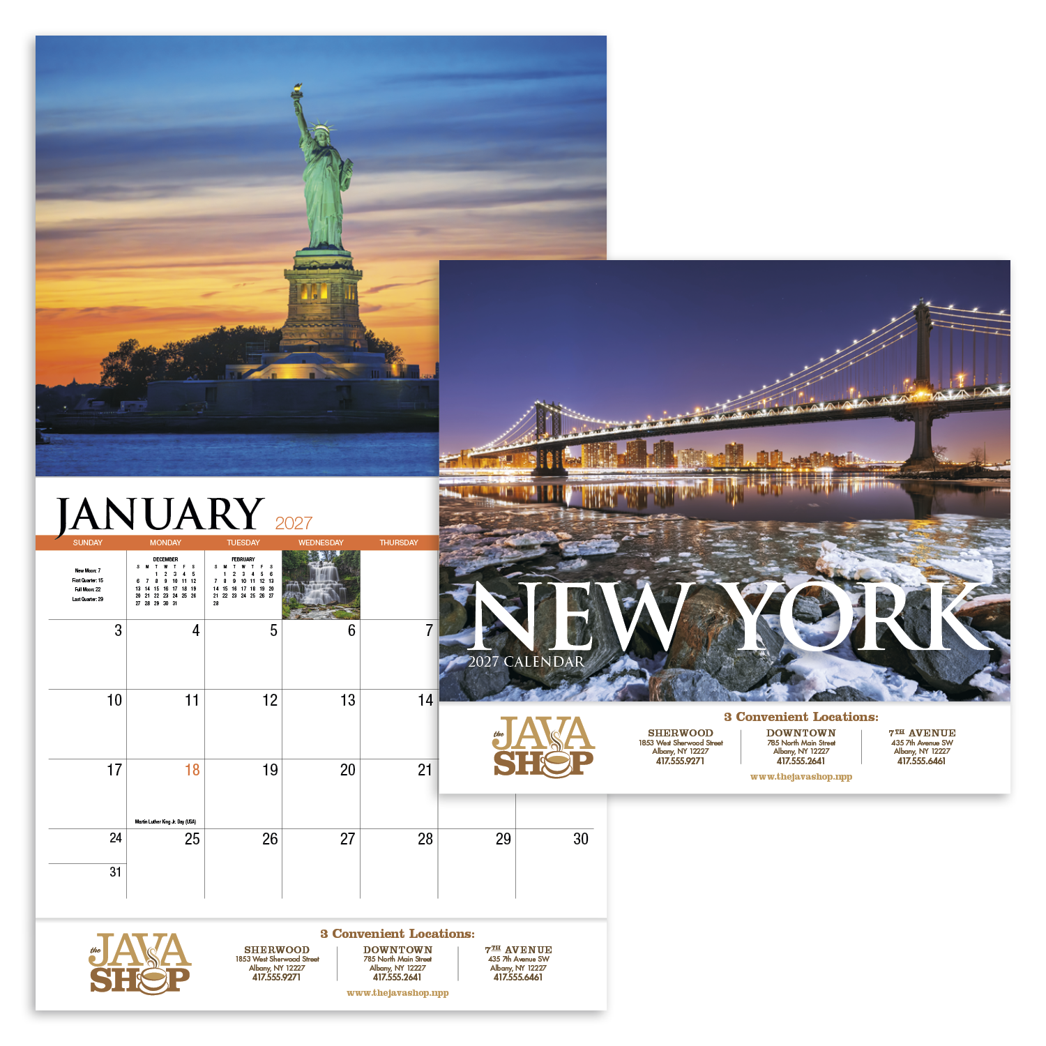 HotLine® Products New York Appointment Calendar - Stapled 58