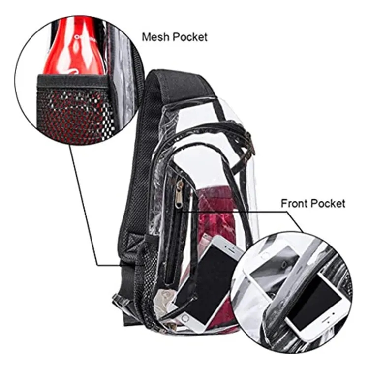 PVC Clear Security Backpack 2